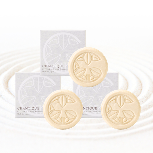 【お得3個パック】KIYOME全身シャンプーバー （洗う美容液）